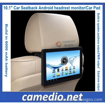 10.1" Universal Android Car Pad Seat Back Headrest Monitor Supporting WiFi/HDMI Output